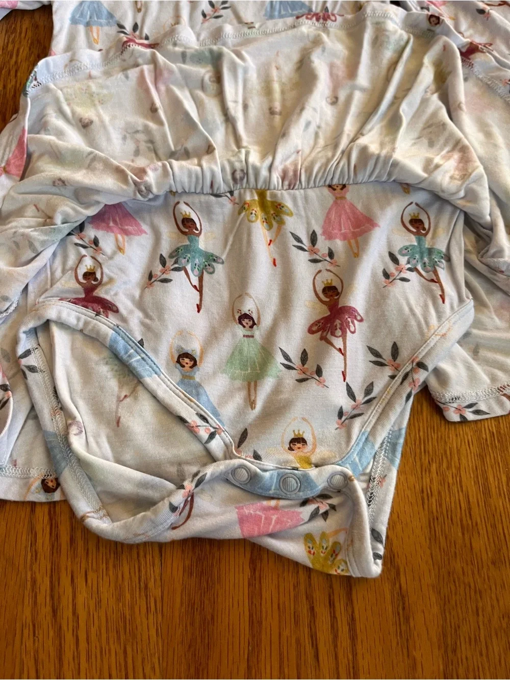 Posh Peanut Long Sleeve Twirl Bodysuit “Noel” Size 2T